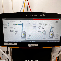 Sartorius BIOSTAT STR Single-Use Bioreactor w/ 50L and 200L Bag Holders image 2